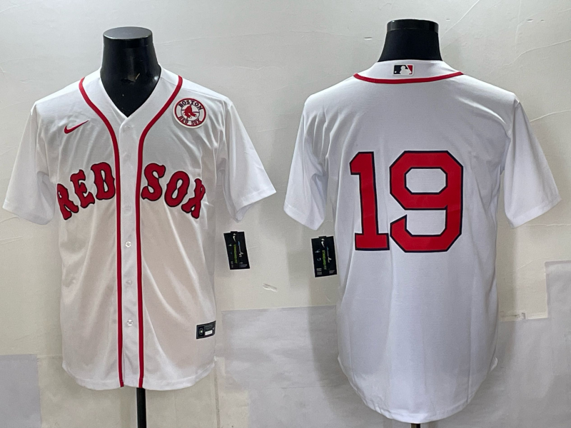 Men 2025 Boston Red Sox #19 Anthony white Nike MLB Jersey style 06->boston red sox->MLB Jersey